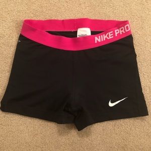 Nike Dry Fit Spandex Shorts - Medium